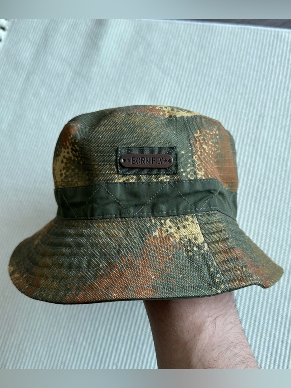 Born Fly Originals Camo Bucket Hat